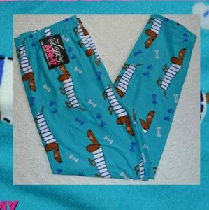 Capri Leggings, Dogs, Plus Size 14-20